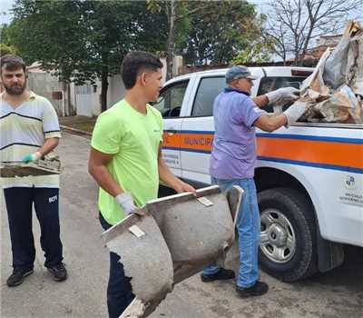 Operação Cata Treco recolhe 01 tonelada de materiais